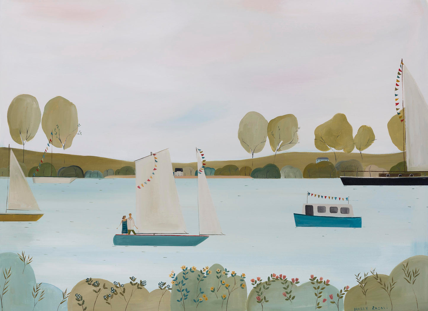 Helford River Print.