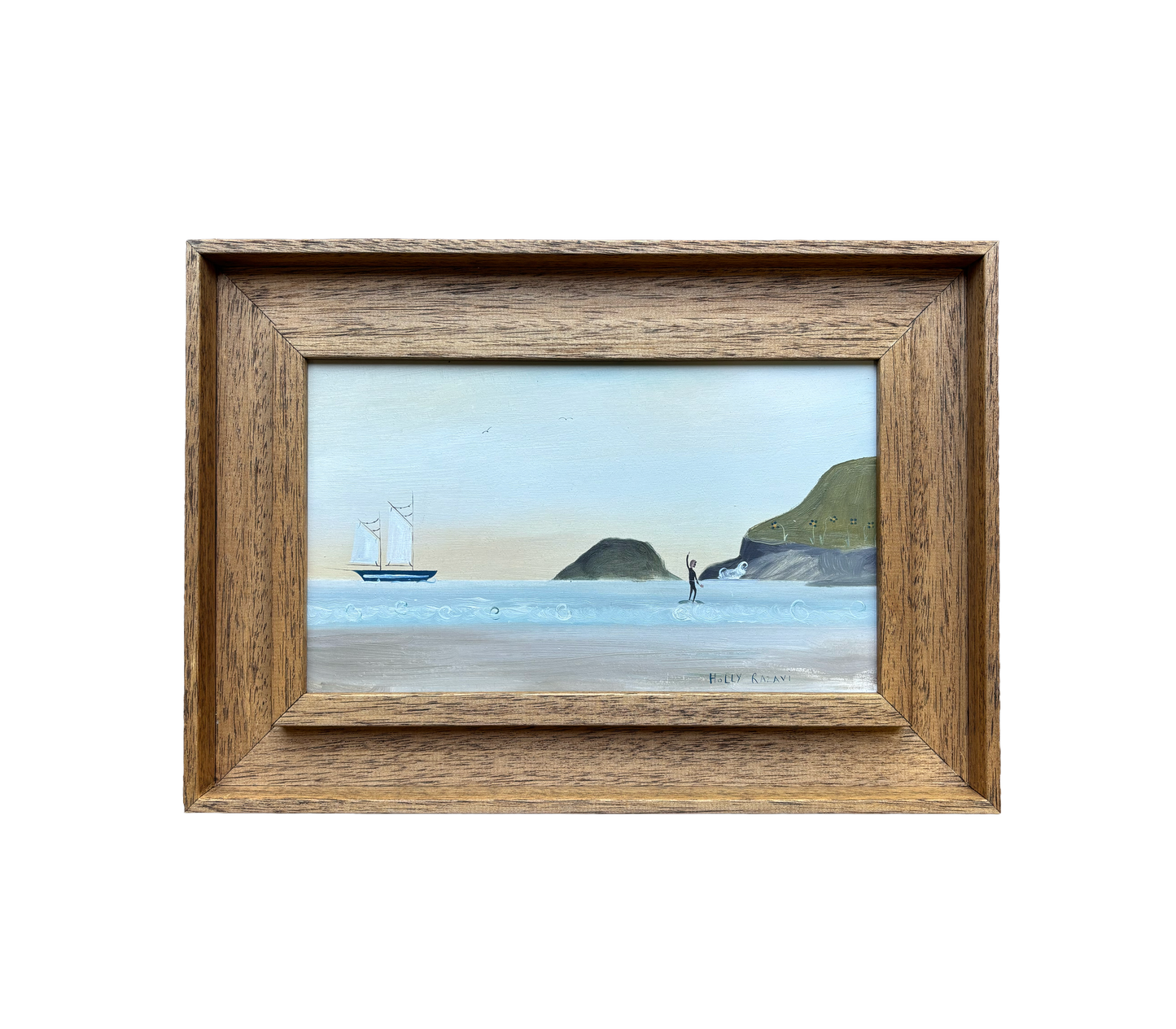 Harlyn Bay Surfer - Original Painting.