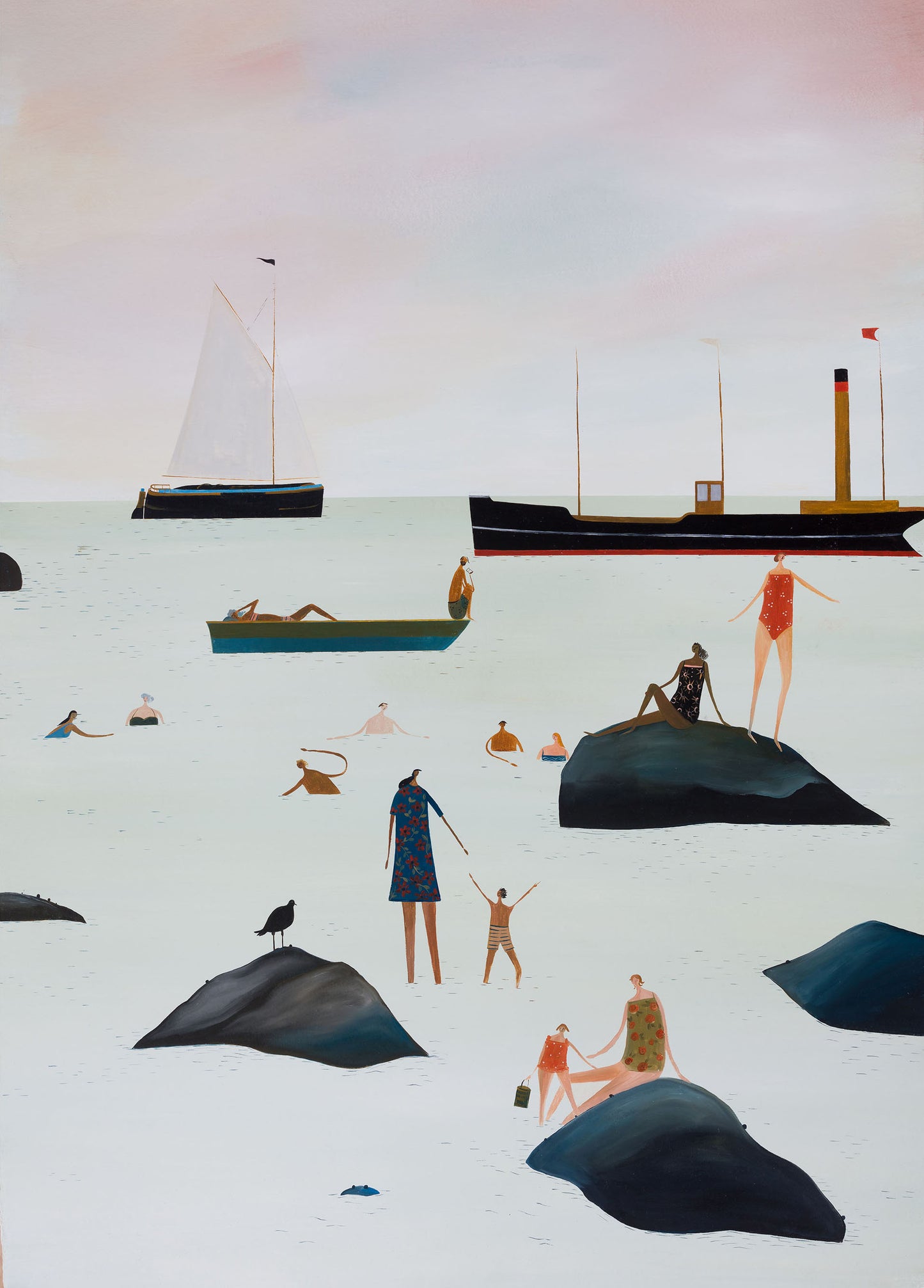 Rock Pools 1 Print