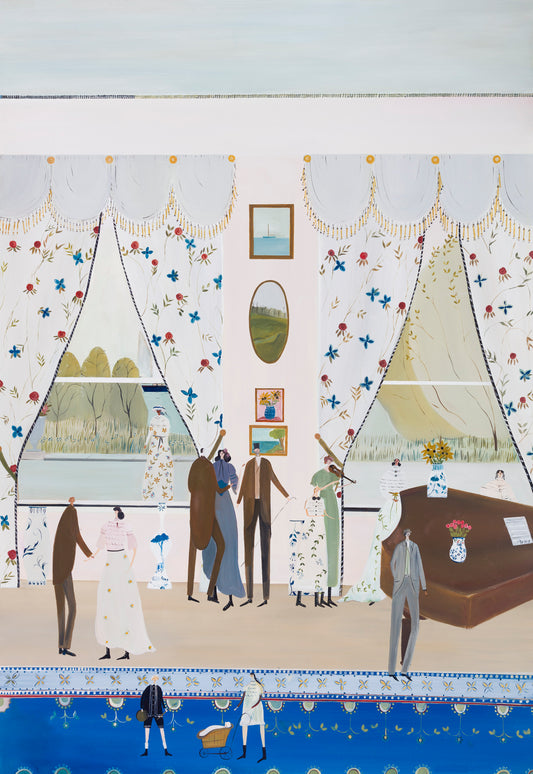 Trelissick House Print